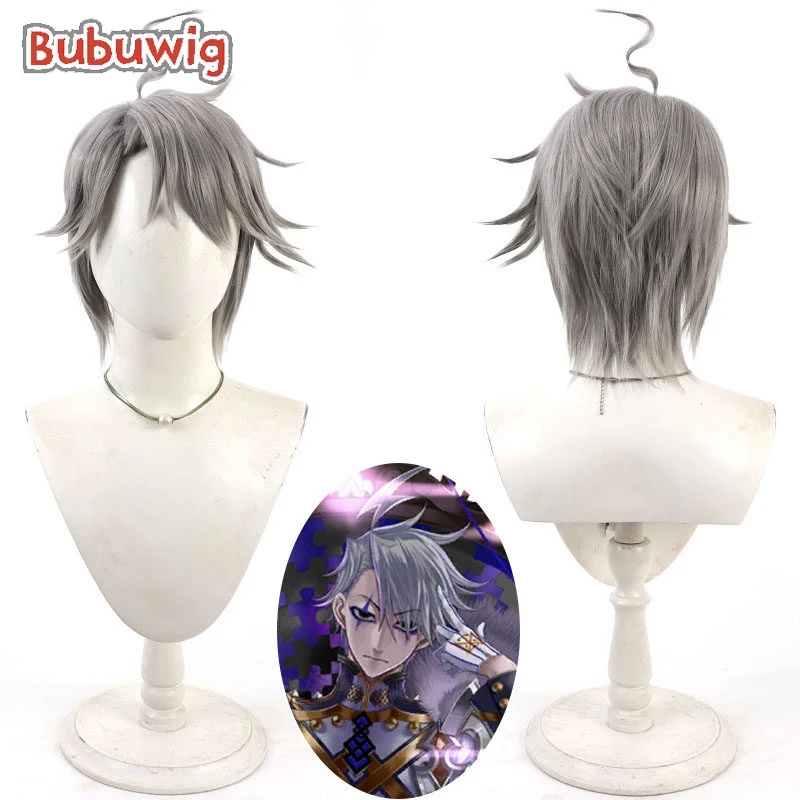 Bubuwig Synthetic Hair James Moriarty Cosplay Wigs Game Fate FGO James Moriarty 30cm Short Straight Gray Men Wig Heat Resistant
Bubuwig Synthetic Hair James Moriarty Cosplay Wigs Game Fate FGO James Moriarty 30cm Short Straight Gray Men Wig Heat Resistant