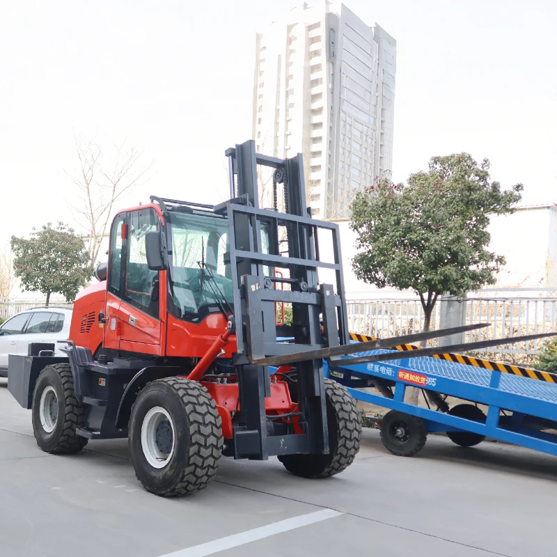3-тонный внедорожный вилочный погрузчик 4x4 по индивидуальному заказу | Дизельный привод | Для грубого теря, фермы, использования на складе
3-тонный внедорожный вилочный погрузчик 4x4 по индивидуальному заказу | Дизельный привод | Для грубого теря, фермы, использования на складе