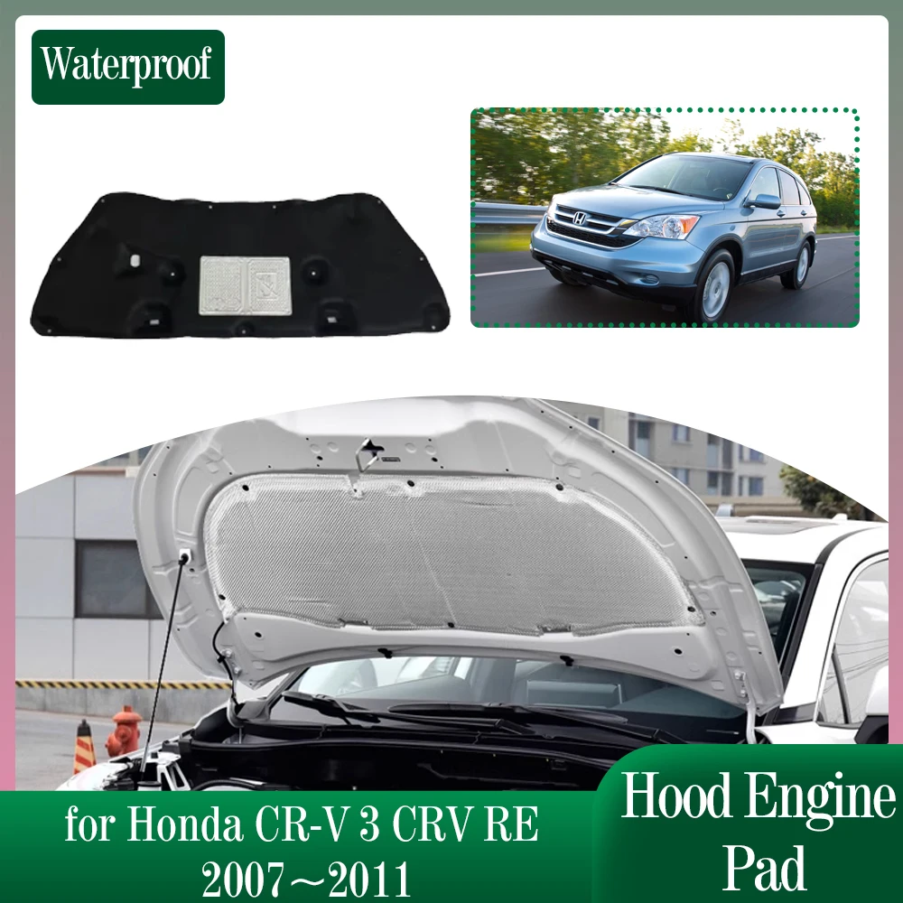 Изоляционная прокладка для капота автомобиля для Honda CR-V 3 CRV RE 2007 ~ 2011 2008, звуконепроницаемый тепловой хлопковый вкладыш, крышка, коврик, аксессуары
Изоляционная прокладка для капота автомобиля для Honda CR-V 3 CRV RE 2007 ~ 2011 2008, звуконепроницаемый тепловой хлопковый вкладыш, крышка, коврик, аксессуары