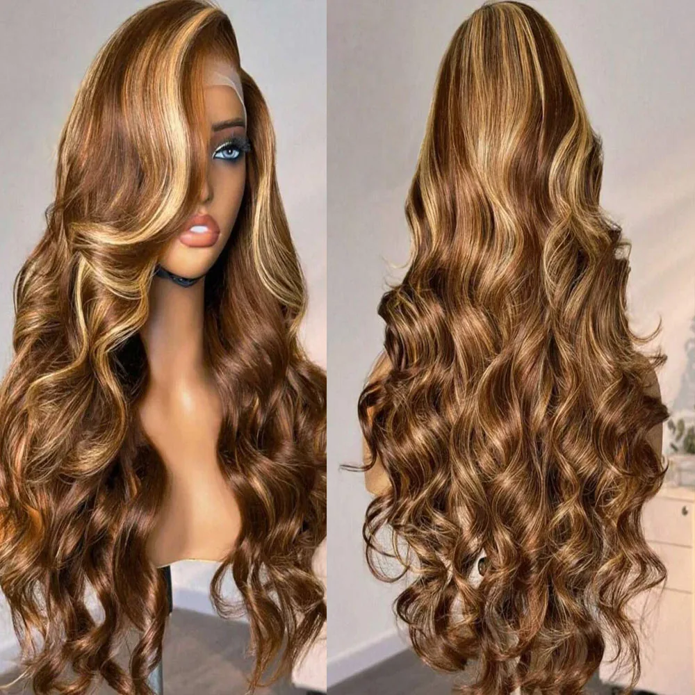P4/27 Highlight Ombre Brown Body Wave 5x5 Парик из натуральных волос Медовый блондин Цвет 13x4 HD Кружева Предварительно выщипанные 40 46-дюймовые парики для женщин
P4/27 Highlight Ombre Brown Body Wave 5x5 Парик из натуральных волос Медовый блондин Цвет 13x4 HD Кружева Предварительно выщипанные 40 46-дюймовые парики для женщин