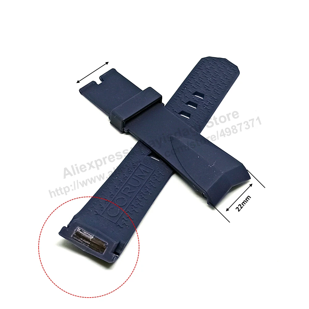 22mm Navy Blue Rubber Silicone Replacement Curved end Watch Band Strap - Fits/For Corum Admiral's Cup
22mm Navy Blue Rubber Silicone Replacement Curved end Watch Band Strap - Fits/For Corum Admiral's Cup