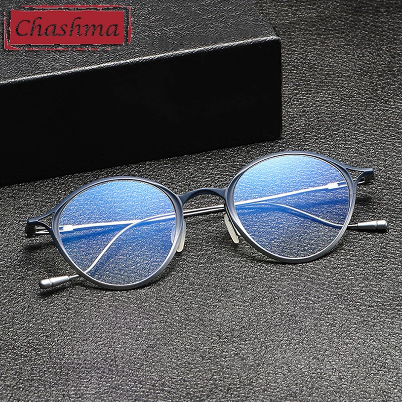 Chashma Prescription Eyeglasses Frames Women Round Fashion Men Top Quality Pure Titanium Eyewear Optical Lenses Spectacles
Chashma Prescription Eyeglasses Frames Women Round Fashion Men Top Quality Pure Titanium Eyewear Optical Lenses Spectacles