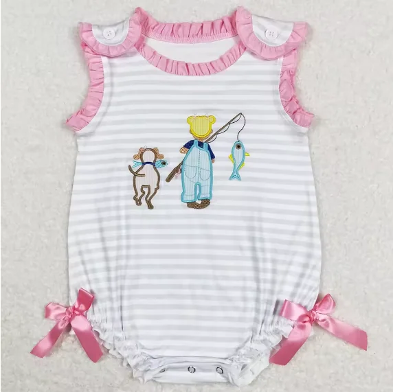 Baby Infant Girls Match BoyRompers Cute Go Fishing Ruffle Sleeve Rompers Summer Kids Toddler Siblings Romper Jumpsuits Clothes
Baby Infant Girls Match BoyRompers Cute Go Fishing Ruffle Sleeve Rompers Summer Kids Toddler Siblings Romper Jumpsuits Clothes