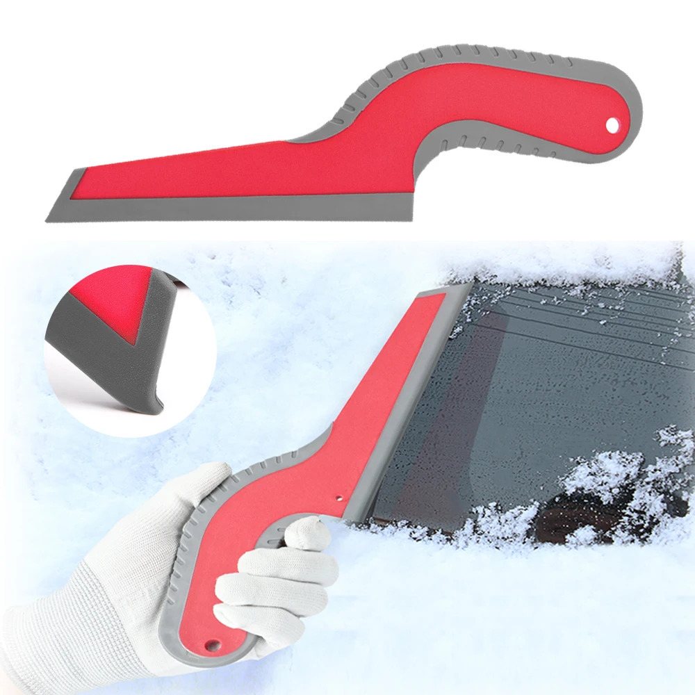 FOSHIO Soft Rubber Handle Squeegee Window Water Wiper Romover Car Windshield Cleaning Ice Scraper Carbon Vinyl Wrapping Tool
FOSHIO Soft Rubber Handle Squeegee Window Water Wiper Romover Car Windshield Cleaning Ice Scraper Carbon Vinyl Wrapping Tool