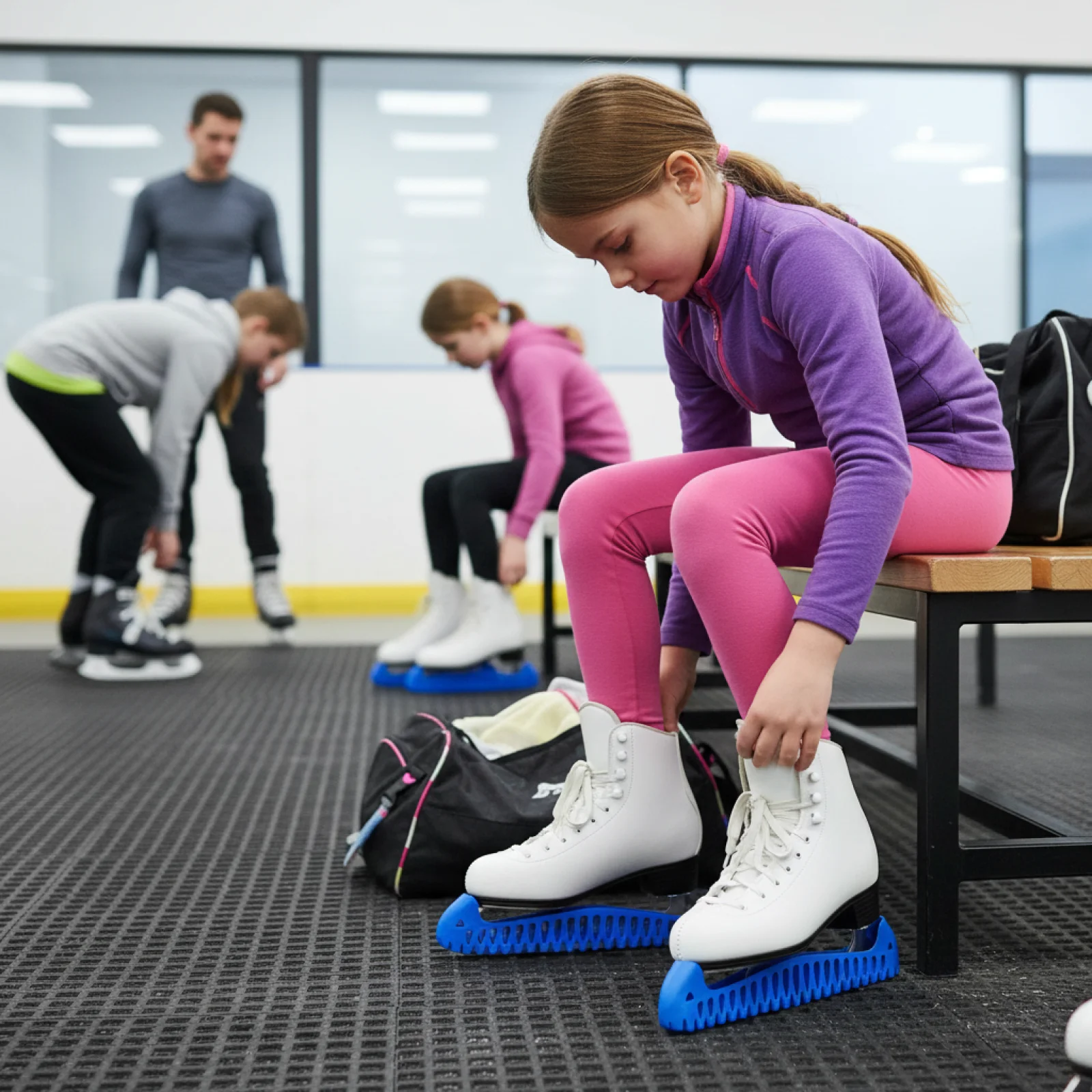 Ice Skate Guard Universal TPR Blade Cover Drainage Design Skating Accessory for Kids Adult Sports Shoes
Ice Skate Guard Universal TPR Blade Cover Drainage Design Skating Accessory for Kids Adult Sports Shoes