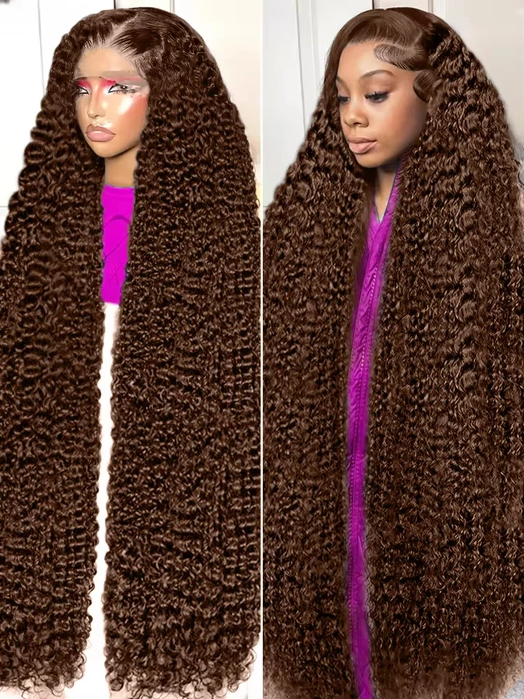 250% 13x6 Hd Lace Frontal Human Hair Wigs Chocolate Brown Deep Wave Lace Front Wig 32 Inch 13x4 Brazilian Curly Human Hair Wigs
250% 13x6 Hd Lace Frontal Human Hair Wigs Chocolate Brown Deep Wave Lace Front Wig 32 Inch 13x4 Brazilian Curly Human Hair Wigs