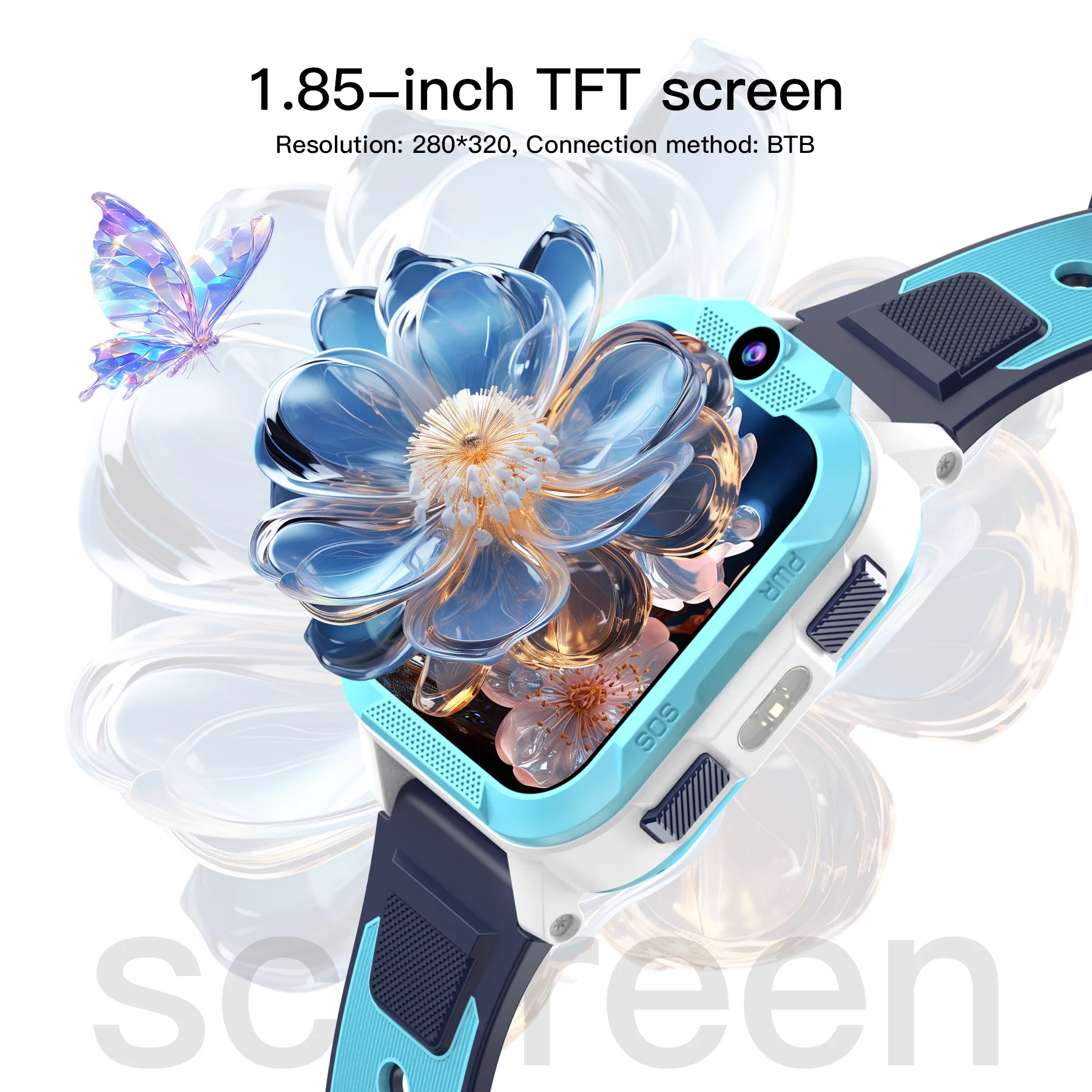 Blackview Z40 Pro Kids Smart Watch LBS+WiFi+GPS Triple AI Positioning Large 850mAh Battery 4G Video Call Phone Watch Smartwatch Blackview Z40 Pro Kids Smart Watch LBS+WiFi+GPS Triple AI Positioning Large 850mAh Battery 4G Video Call Phone Watch Smartwatch