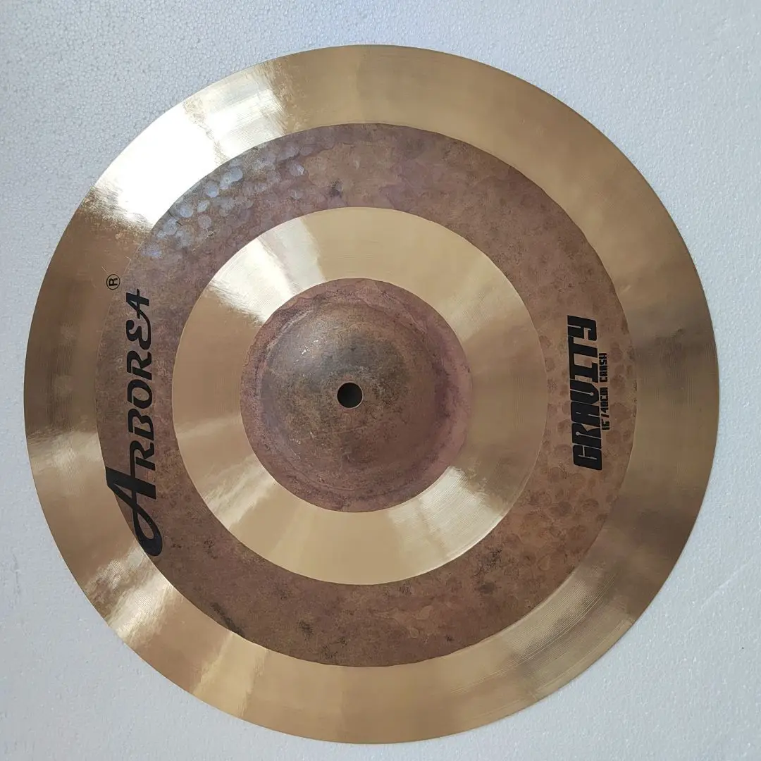 Arborea 16" Crash Cymbal, B20 Bronze Alloy Gravity Series Professional Drum Cymbal
Arborea 16" Crash Cymbal, B20 Bronze Alloy Gravity Series Professional Drum Cymbal