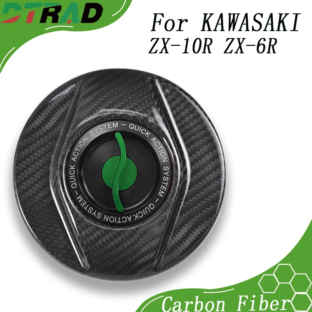 Motorcycle Carbon Fiber Racing Quick Release Fuel Tank Cap For KAWASAKI ZX-10R / RR 2006-2020 ZX-6R 2007-2017 ZX-14R 2006-2025
Motorcycle Carbon Fiber Racing Quick Release Fuel Tank Cap For KAWASAKI ZX-10R / RR 2006-2020 ZX-6R 2007-2017 ZX-14R 2006-2025