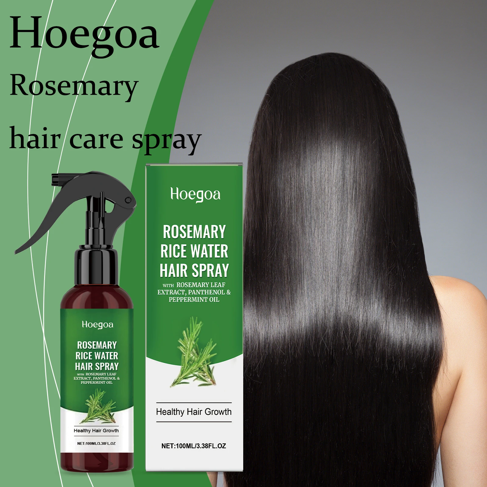 Hoegoa Rosemary Hair Care Spray Promote Scalp Circulation Strengthening Hair Roots Non-irritating Smoothing Hair Care Spray
Hoegoa Rosemary Hair Care Spray Promote Scalp Circulation Strengthening Hair Roots Non-irritating Smoothing Hair Care Spray