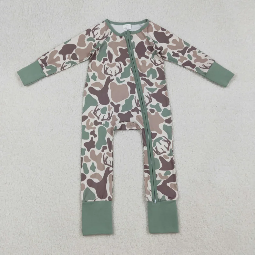 Коричневый камуфляжный принт для новорожденных детей LR2582, осенний комбинезон на молнии для маленьких мальчиков, комплекты одежды
Коричневый камуфляжный принт для новорожденных детей LR2582, осенний комбинезон на молнии для маленьких мальчиков, комплекты одежды
