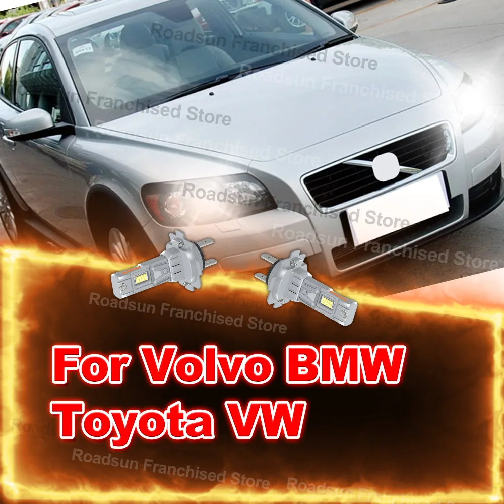 2x светодиодные лампы дальнего ближнего света H7 6000K лампы 30000LM Plug and Play для Volvo BMW Toyota VW (подходят только для автомобиля с оригинальной галогенной)
2x светодиодные лампы дальнего ближнего света H7 6000K лампы 30000LM Plug and Play для Volvo BMW Toyota VW (подходят только для автомобиля с оригинальной галогенной)