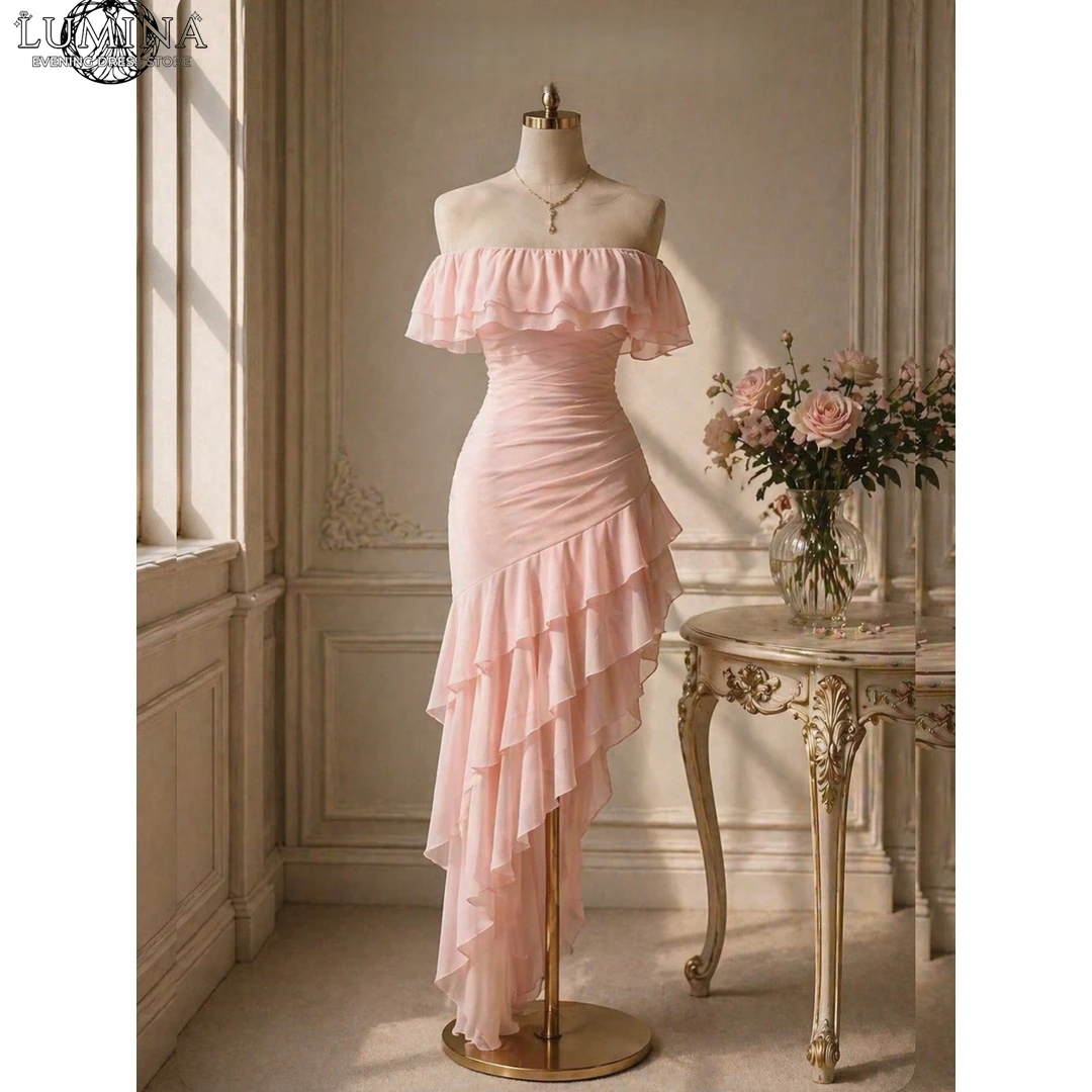 Lumina Satin Evening Dresses Wedding Guest Dress Woman Fishtail Skirt Elegant Bridesmaid Party Dress Custom Made Slit Prom 2026
Lumina Satin Evening Dresses Wedding Guest Dress Woman Fishtail Skirt Elegant Bridesmaid Party Dress Custom Made Slit Prom 2026