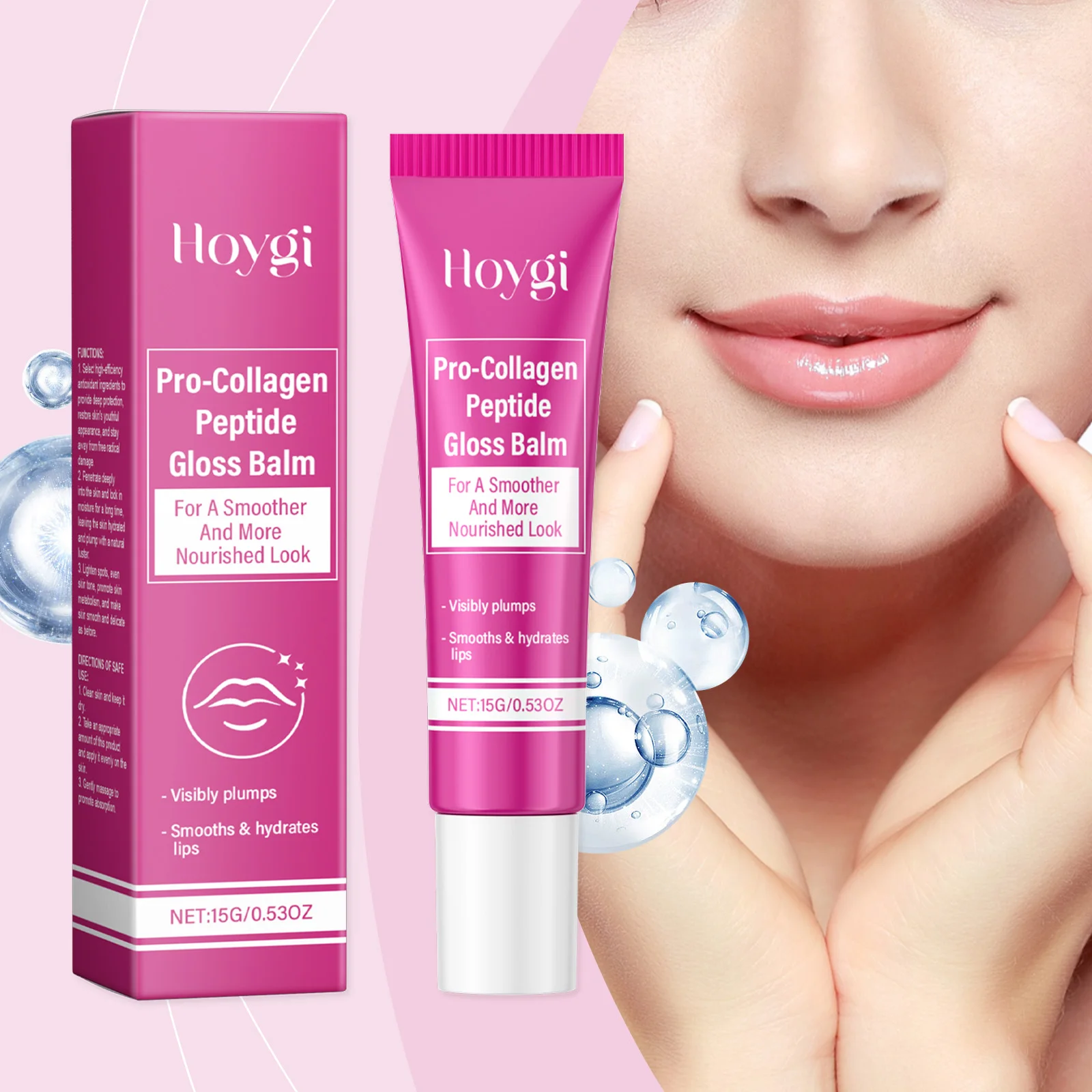 Hoygi 15g Collagen Remove Dark Lip Balm Lightening Pink Lip Exfoliating Nourish Lip Moisturizer Remove Melanin Plump Lip Balm
Hoygi 15g Collagen Remove Dark Lip Balm Lightening Pink Lip Exfoliating Nourish Lip Moisturizer Remove Melanin Plump Lip Balm