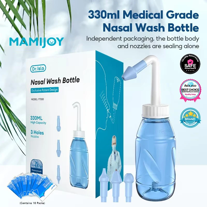 MAMIJOY 330ML Nose Wash Cleaner Nasal Irrigator Rinse Bottle Nose Protector Avoid Allergic Rhinitis Adults Children Neti Pot
MAMIJOY 330ML Nose Wash Cleaner Nasal Irrigator Rinse Bottle Nose Protector Avoid Allergic Rhinitis Adults Children Neti Pot