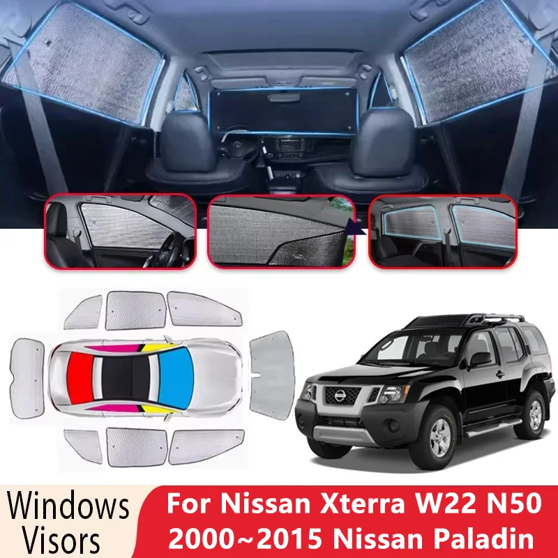 10X Sun Shade For Nissan Xterra W22 N50 2000~2015 20014 Roniz Car Windshield Sunshade Heat Insulation Auto Sun Visor Accessories
10X Sun Shade For Nissan Xterra W22 N50 2000~2015 20014 Roniz Car Windshield Sunshade Heat Insulation Auto Sun Visor Accessories