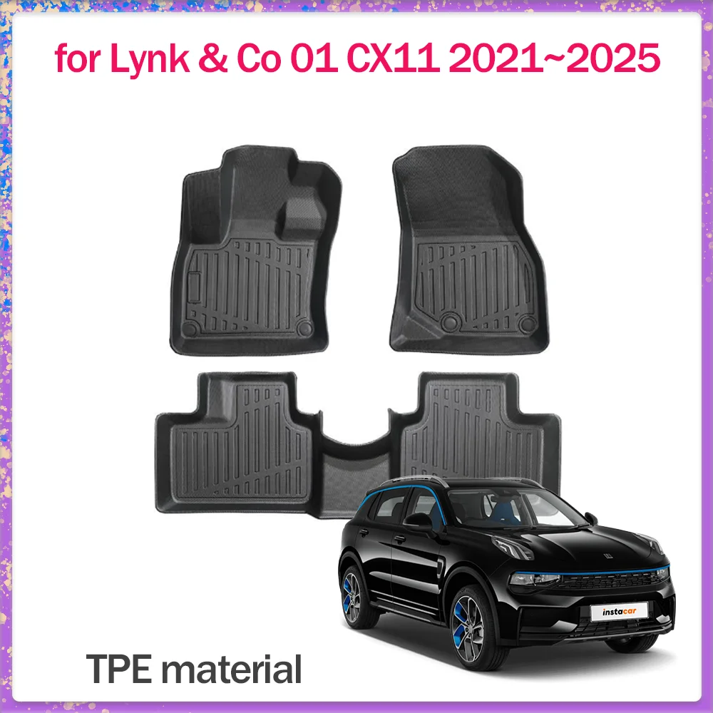 Автомобильный коврик для Lynk & Co 01 CX11 AWD FWD 2021 ~ 2025 2022 TPE Внутренний коврик для ног Водонепроницаемый коврик Ковер на заказ Аксессуары для ковриков
Автомобильный коврик для Lynk & Co 01 CX11 AWD FWD 2021 ~ 2025 2022 TPE Внутренний коврик для ног Водонепроницаемый коврик Ковер на заказ Аксессуары для ковриков