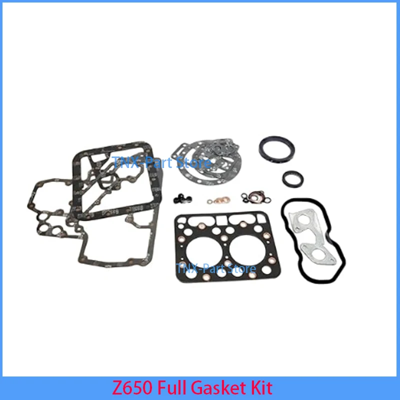For Kubota Z650 Full Gasket Kit Engine With Cylinder Head Gasket Overhaul Rebuild Kit
For Kubota Z650 Full Gasket Kit Engine With Cylinder Head Gasket Overhaul Rebuild Kit