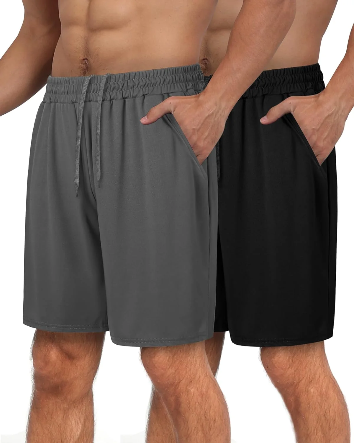 2 Pack Mens Gym Basketball Shorts - Athletic Black Workout Quick Dry Shorts with Pockets for Casual Running
2 Pack Mens Gym Basketball Shorts - Athletic Black Workout Quick Dry Shorts with Pockets for Casual Running