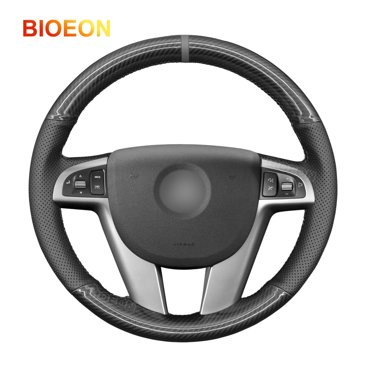 Bioeon Black PU Carbon Fiber Leather Car Steering Wheel Covers for Holden Commodore Berlina Calais Caprice Statesman Ute
Bioeon Black PU Carbon Fiber Leather Car Steering Wheel Covers for Holden Commodore Berlina Calais Caprice Statesman Ute
