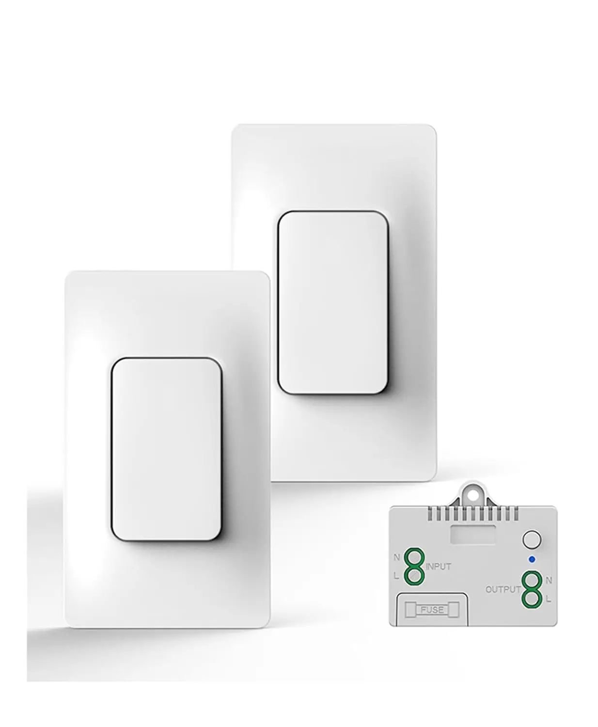 Wireless RF 433mhz Remote Control Switch 1 or 2 gang 1 Way Waterproof Push Button Switch No Battery Self-powered for Light Home
Wireless RF 433mhz Remote Control Switch 1 or 2 gang 1 Way Waterproof Push Button Switch No Battery Self-powered for Light Home