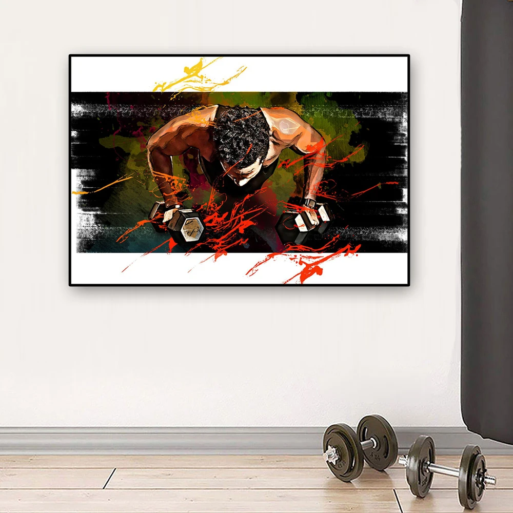 Watercolor Push-Ups Canvas Poster Print Canvas Wall Art Dumbbells Fitness Motivative Painting for Sportsman Gift Gym Home Decor
Watercolor Push-Ups Canvas Poster Print Canvas Wall Art Dumbbells Fitness Motivative Painting for Sportsman Gift Gym Home Decor