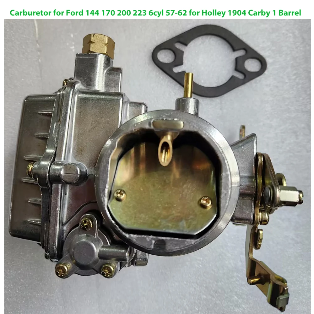 Carburetor Carby for Ford 1957 1960 1962 144 170 200 223 1904 6CYL Engine 1 Barrel Maunal Choke Heavy Duty Carb Car Accessories
Carburetor Carby for Ford 1957 1960 1962 144 170 200 223 1904 6CYL Engine 1 Barrel Maunal Choke Heavy Duty Carb Car Accessories