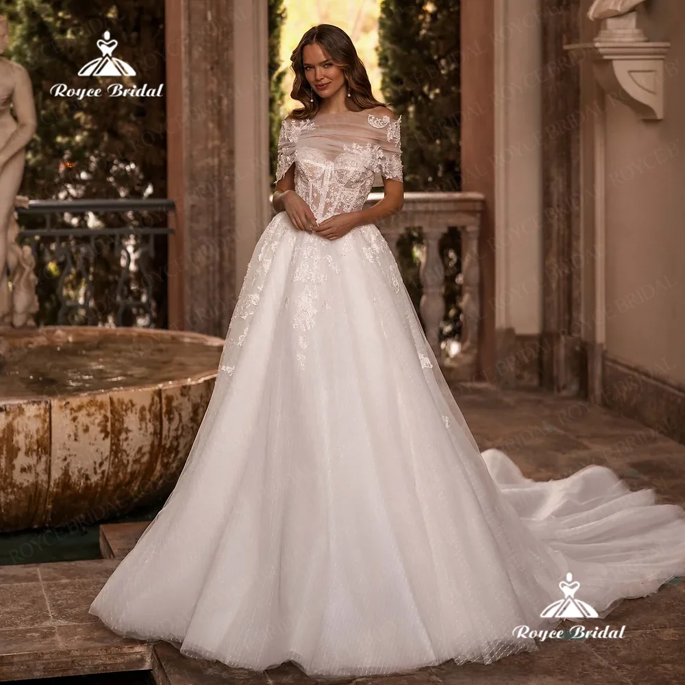 Roycebridal Sweetheart A Line Wedding Dress 2025 Tulle Court Train Wedding Gown Customizedsuknia ślubnavestidos de fiestarobes d
Roycebridal Sweetheart A Line Wedding Dress 2025 Tulle Court Train Wedding Gown Customizedsuknia ślubnavestidos de fiestarobes d