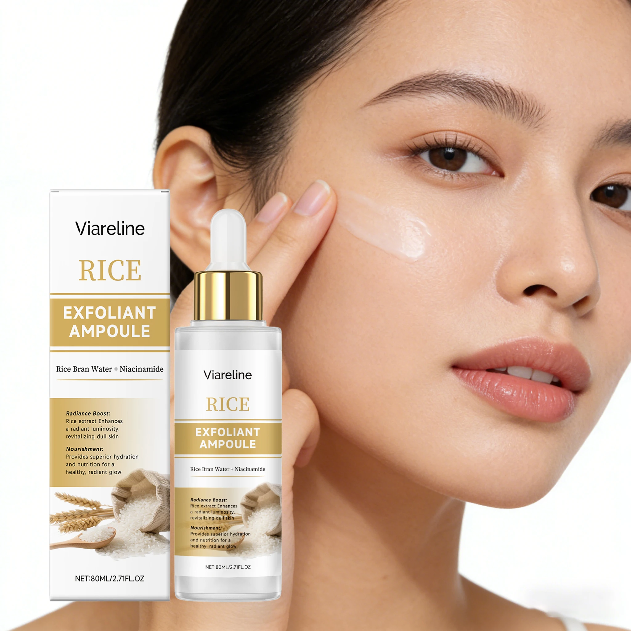 80ML Facial Exfoliating Serum Gentle Cleaning Face Refining Pore Revitalizing Dullness Glowing Smoothing Soften Facial Essence
80ML Facial Exfoliating Serum Gentle Cleaning Face Refining Pore Revitalizing Dullness Glowing Smoothing Soften Facial Essence
