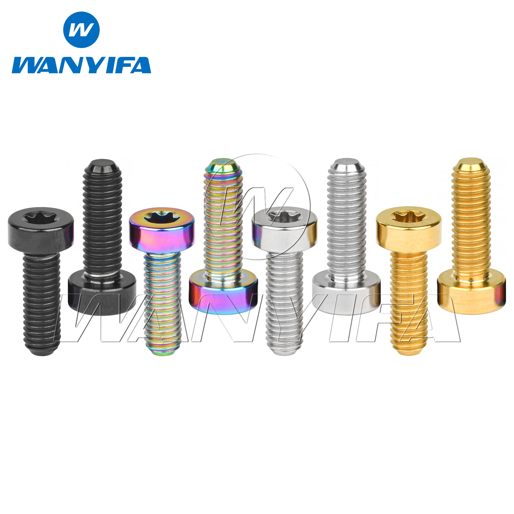 Wanyifa Titanium Bolt M5x15mm Cap Torx T25 Screw for Bicycle Handlebar Derailleur Lever Fixing Ti Fasteners
Wanyifa Titanium Bolt M5x15mm Cap Torx T25 Screw for Bicycle Handlebar Derailleur Lever Fixing Ti Fasteners