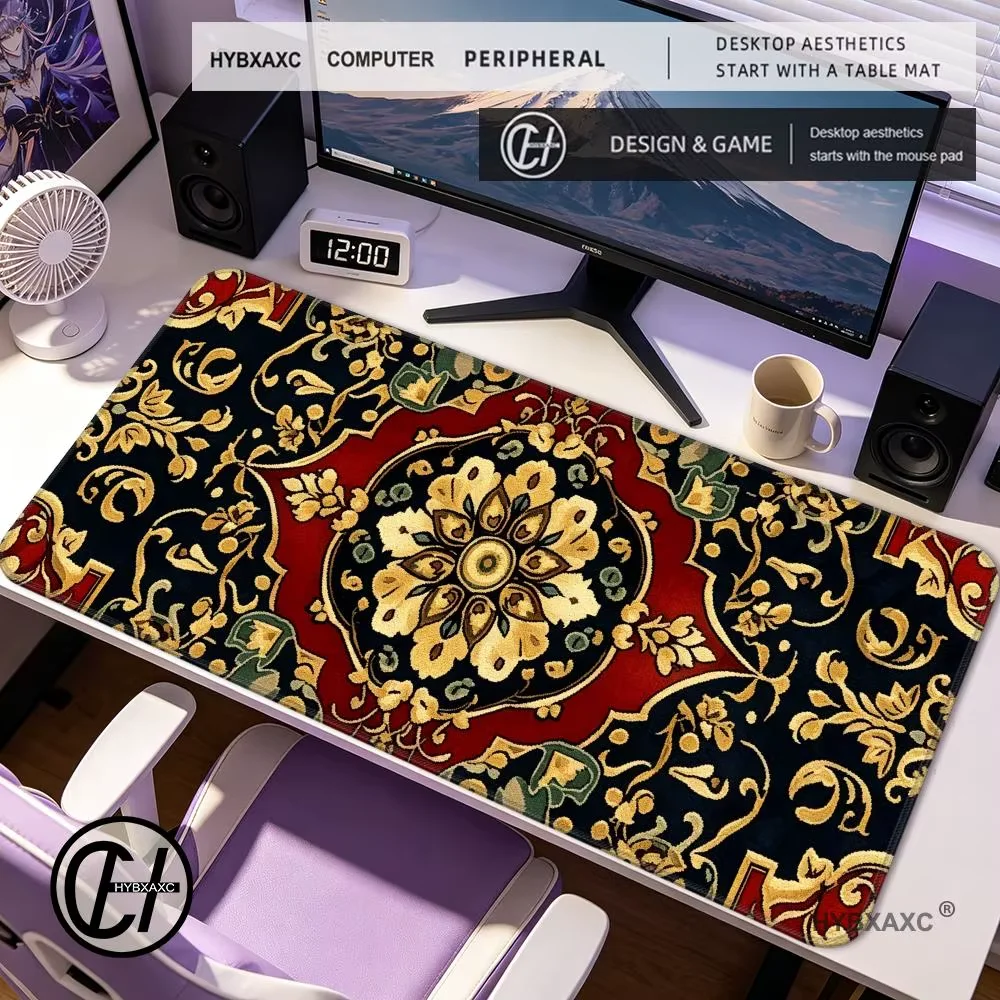HYBXAXC Large Green Persian Style Mouse Pad, Non-slip Rubber Gaming Desk & Keyboard Mat
HYBXAXC Large Green Persian Style Mouse Pad, Non-slip Rubber Gaming Desk & Keyboard Mat