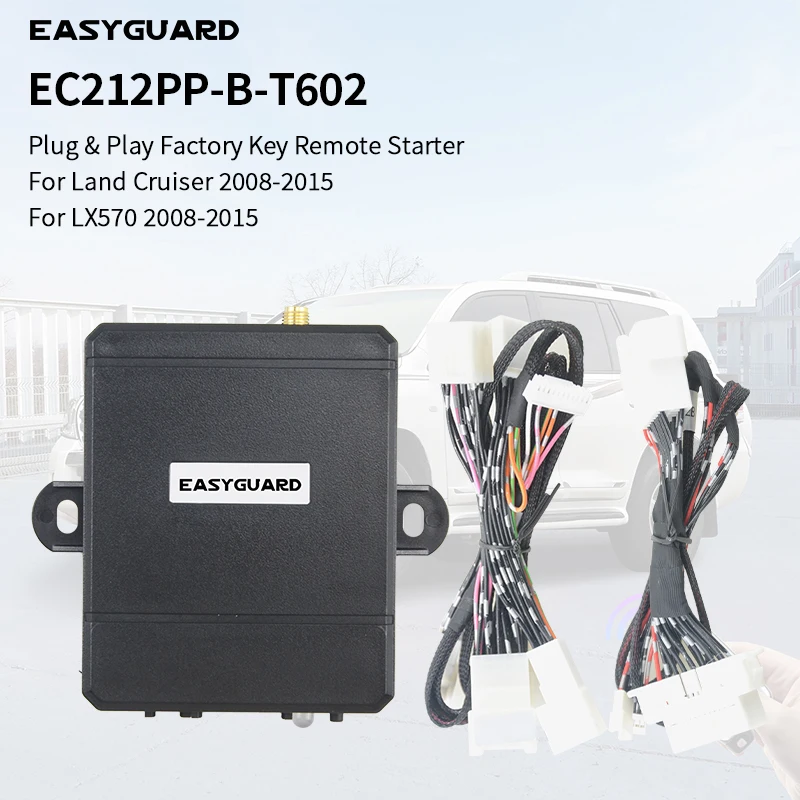 Комплект дистанционного стартера EASYGUARD для Land Cruiser 2008-2015 с кнопкой OEM ТОЛЬКО Plug and Play 3X Lock для дистанционного запуска/ остановки
Комплект дистанционного стартера EASYGUARD для Land Cruiser 2008-2015 с кнопкой OEM ТОЛЬКО Plug and Play 3X Lock для дистанционного запуска/ остановки