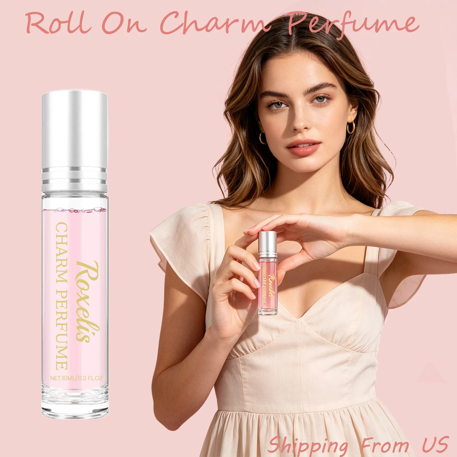Roxelis 10ml Roll On Charm Perfume Portable Rollerball Fragrance Long-Lasting Fresh Scent Unisex Elegant Aroma Ideal For Dating And Daily Travel Use
Roxelis 10ml Roll On Charm Perfume Portable Rollerball Fragrance Long-Lasting Fresh Scent Unisex Elegant Aroma Ideal For Dating And Daily Travel Use