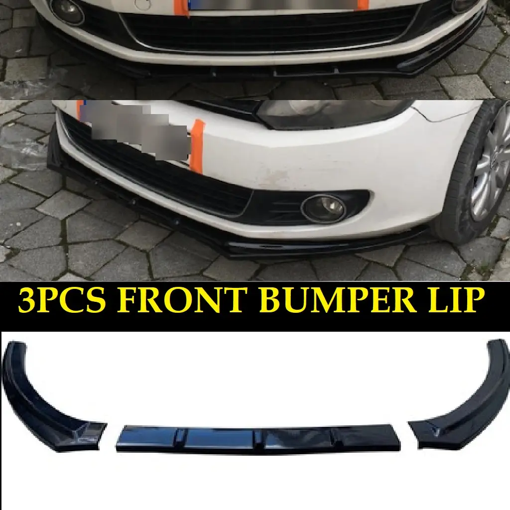 For VW Volkswagen Golf MK6 Front Bumper Lip Body Kit Glossy Spoiler Splitter Diffuser 3pcs High Quality ABS Plastic Professional
For VW Volkswagen Golf MK6 Front Bumper Lip Body Kit Glossy Spoiler Splitter Diffuser 3pcs High Quality ABS Plastic Professional