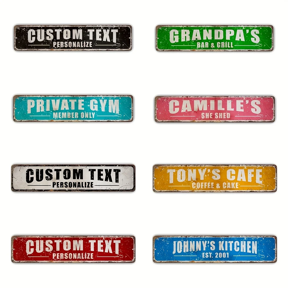 Personalized Custom Road Metal Signs - Custom Street Metal Signs Outdoor Interesting Street Signs, Rooms, Bedrooms Decoration
Personalized Custom Road Metal Signs - Custom Street Metal Signs Outdoor Interesting Street Signs, Rooms, Bedrooms Decoration