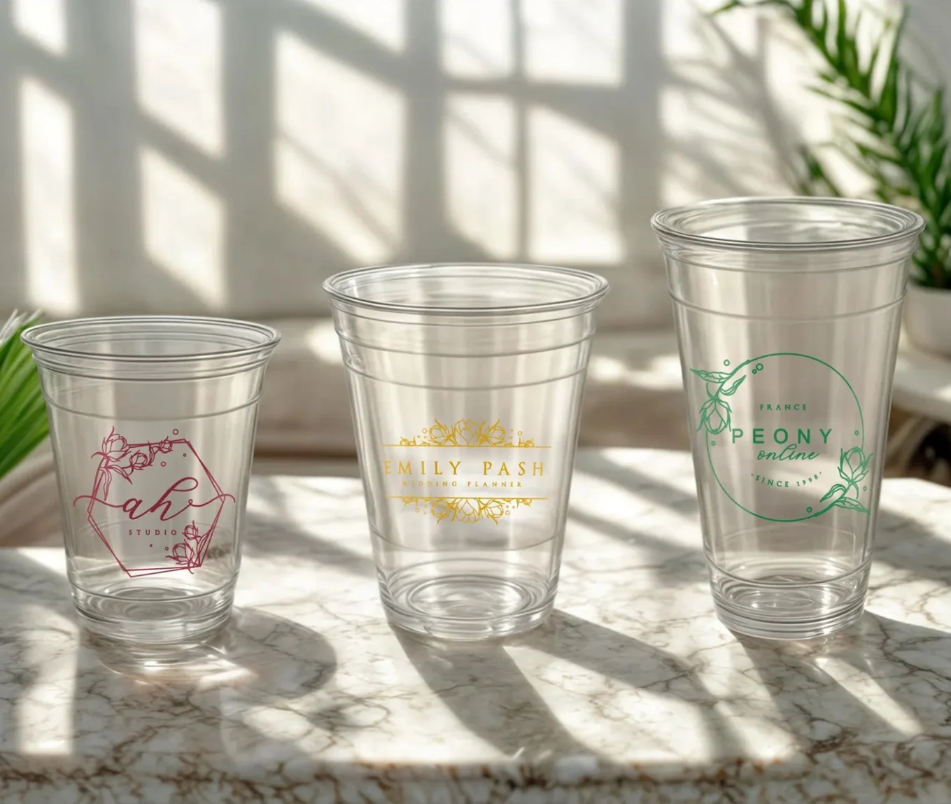 10/50 personalized Printed Clear Plastic Cups for Weddings & Parties - Personalized Birthday, Backyard Bar Mitzvahs, Special Eve
10/50 personalized Printed Clear Plastic Cups for Weddings & Parties - Personalized Birthday, Backyard Bar Mitzvahs, Special Eve