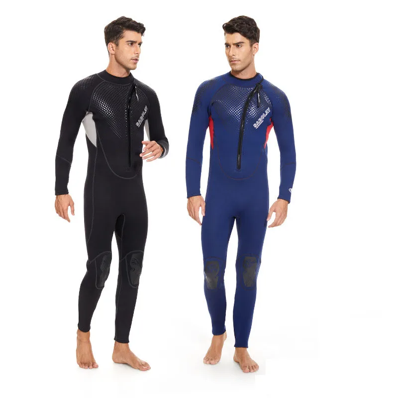 Wetsuit 3mm Neoprene Men Long Sleeve Warm One Piece Swimsuit Scuba Diving Suit Snorkeling Surf Suit Swimwear
Wetsuit 3mm Neoprene Men Long Sleeve Warm One Piece Swimsuit Scuba Diving Suit Snorkeling Surf Suit Swimwear