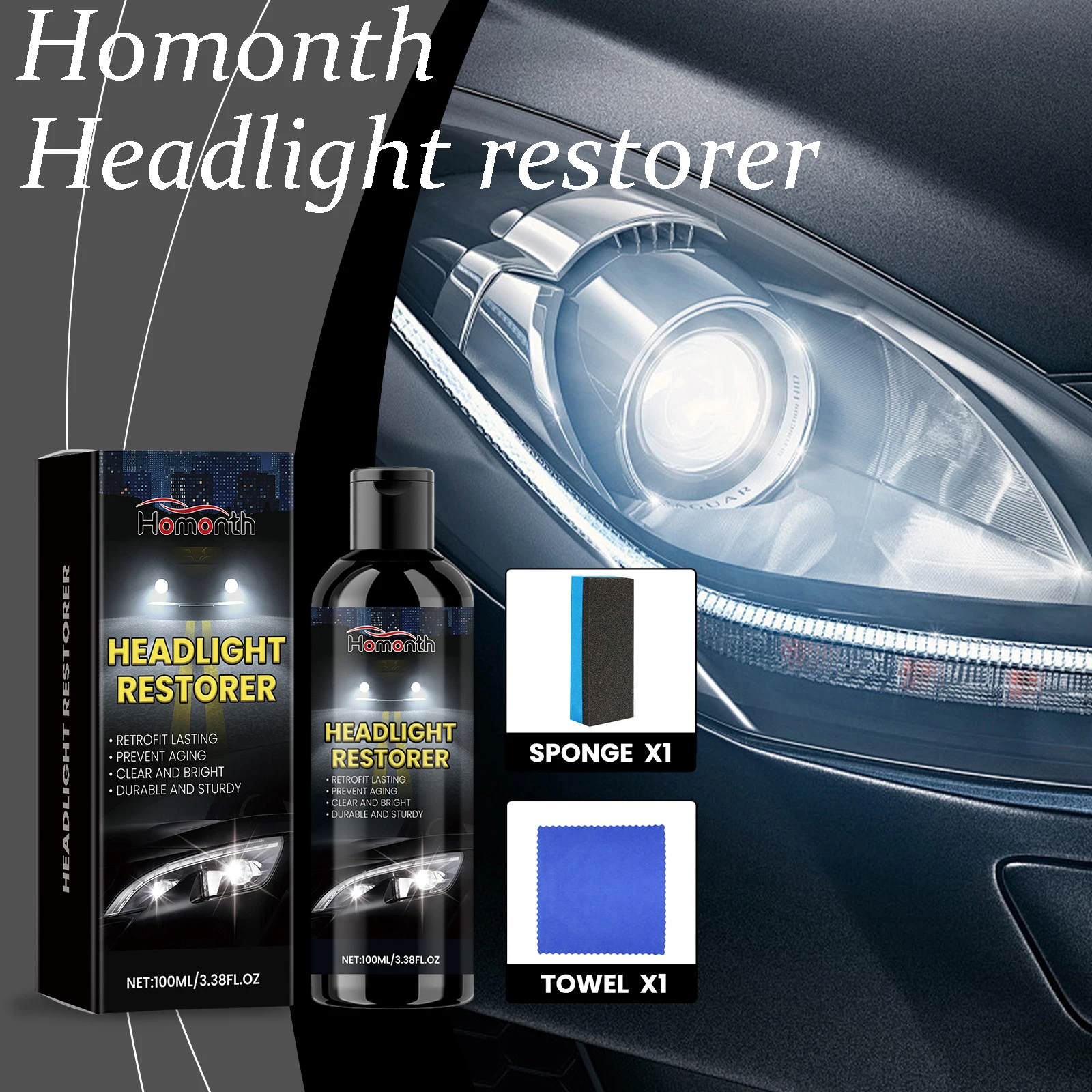 Домашний восстановитель фар автомобиля, очистка фар, грязь, восстановление оригинального блеска, полировка, предотвращение старения, восстановление фар
Домашний восстановитель фар автомобиля, очистка фар, грязь, восстановление оригинального блеска, полировка, предотвращение старения, восстановление фар