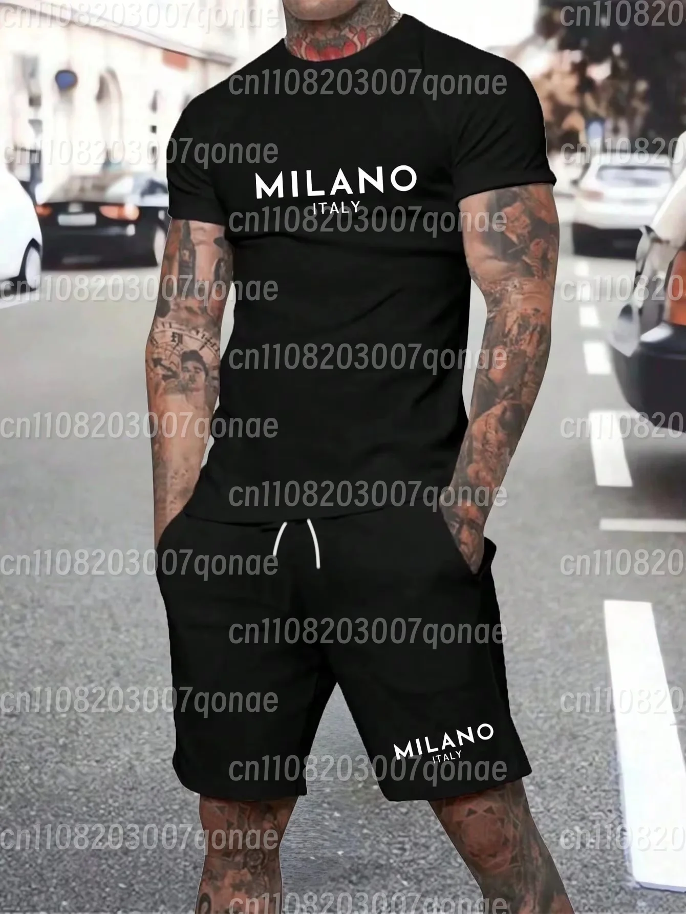 2026 Simple Men's T-shirts Shorts 2-piece Set Minimalist Casual Loose Sports Short Sleeve Shorts Set Holiday Men's Clothing
2026 Simple Men's T-shirts Shorts 2-piece Set Minimalist Casual Loose Sports Short Sleeve Shorts Set Holiday Men's Clothing