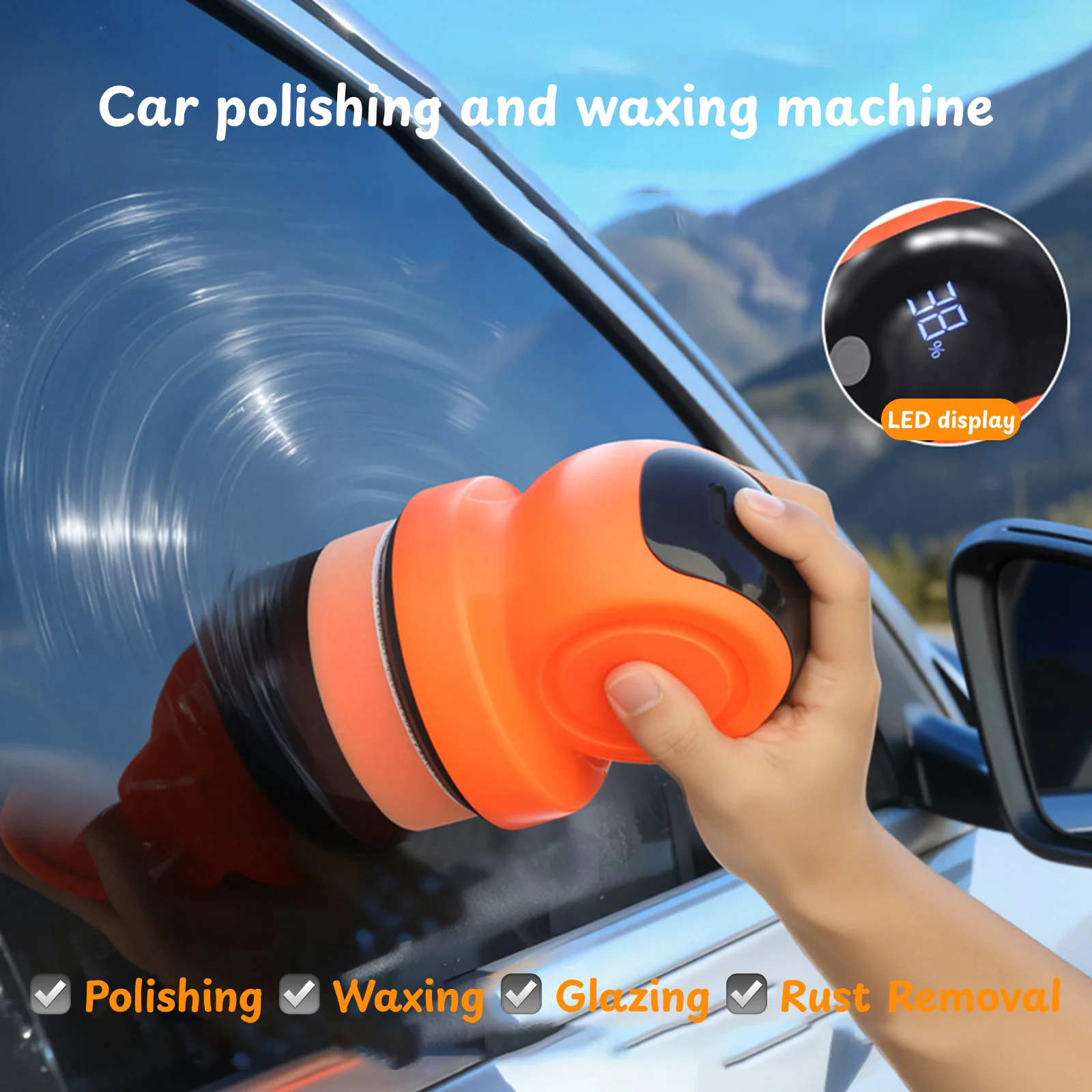 Компактная беспроводная полировальная машинка для автомобиля с 3 скоростями, универсальный ручной инструмент для полировки и вощения
Компактная беспроводная полировальная машинка для автомобиля с 3 скоростями, универсальный ручной инструмент для полировки и вощения