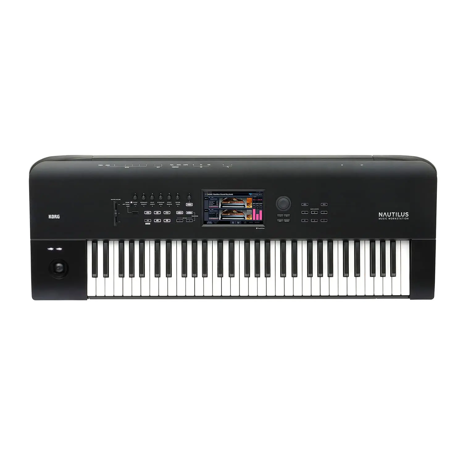 Новинка в STOKES Korg Nautilus 61 61-клавишная синтезирующая рабочая станция
Новинка в STOKES Korg Nautilus 61 61-клавишная синтезирующая рабочая станция
