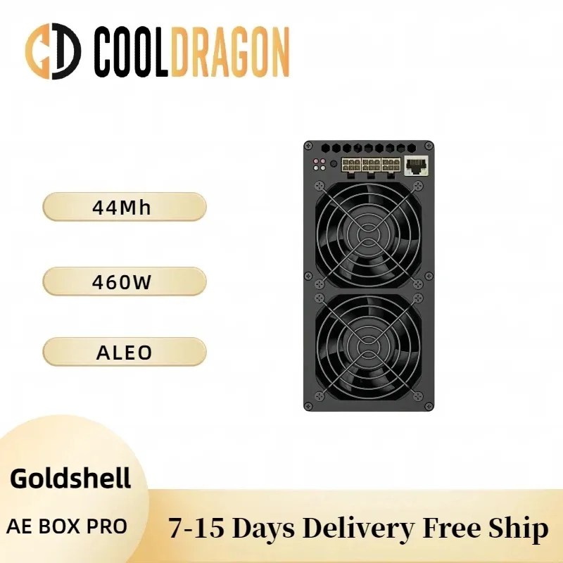 Активная акция, новый майнер GoldShell AE-BOX Pro 44Mh 460W ALEO Miner Machine Asic miner
Активная акция, новый майнер GoldShell AE-BOX Pro 44Mh 460W ALEO Miner Machine Asic miner