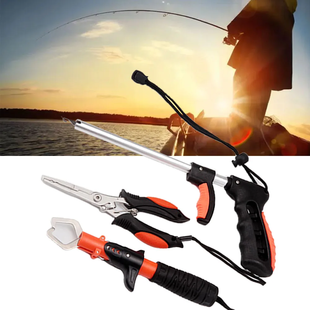 Multifunctional Fishing Pliers Tols Portable Rust Proof Fish Controller Stainless Steel Fish Hook Unhooker All for Fishing Set
Multifunctional Fishing Pliers Tols Portable Rust Proof Fish Controller Stainless Steel Fish Hook Unhooker All for Fishing Set
