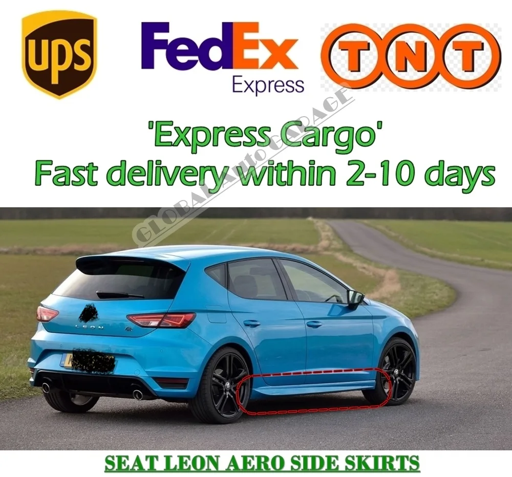 For Seat Leon Mk3 Aero Side Skirt Threshold 2013 2014 2015 2016 2017 2018 2019 2020 Skirts Sill Trim Car Styling Auto Diffuser
For Seat Leon Mk3 Aero Side Skirt Threshold 2013 2014 2015 2016 2017 2018 2019 2020 Skirts Sill Trim Car Styling Auto Diffuser