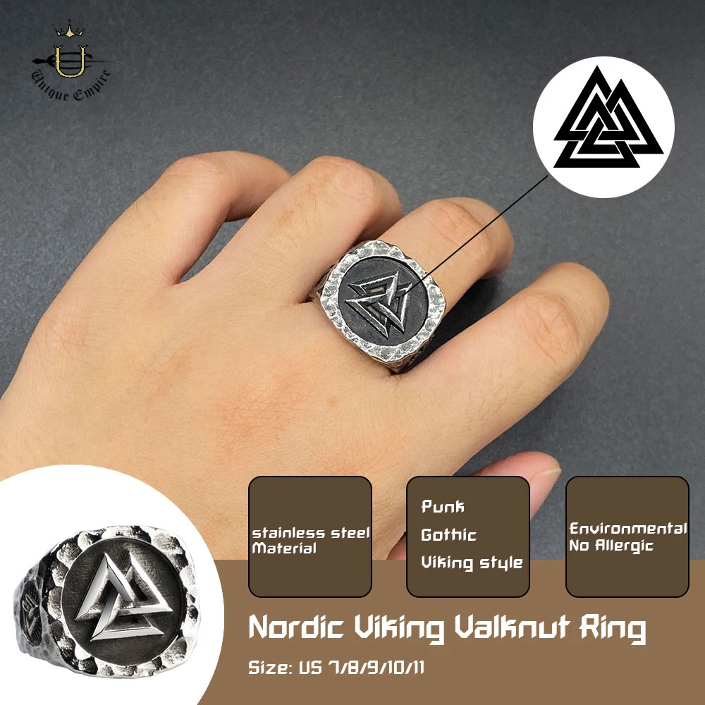 Винтажное кольцо в скандинавском стиле викингов Valknut, мифология, руна, ленты на пальцы из нержавеющей стали, ювелирные изделия в стиле панк, хип-хоп, художественный декор, коктейльная вечеринка
Винтажное кольцо в скандинавском стиле викингов Valknut, мифология, руна, ленты на пальцы из нержавеющей стали, ювелирные изделия в стиле панк, хип-хоп, художественный декор, коктейльная вечеринка