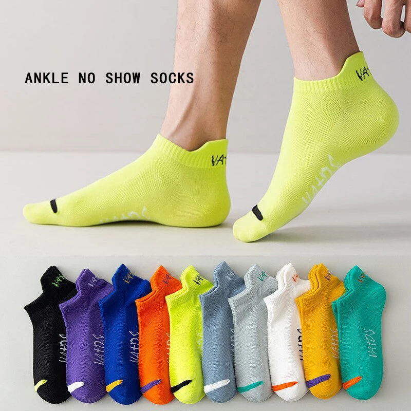 Ankle No Show Bright Color Socks Cotton Men Breathable Street Fashion Sport Deodorant Invisible Travel Running Bike Socks Brand
Ankle No Show Bright Color Socks Cotton Men Breathable Street Fashion Sport Deodorant Invisible Travel Running Bike Socks Brand