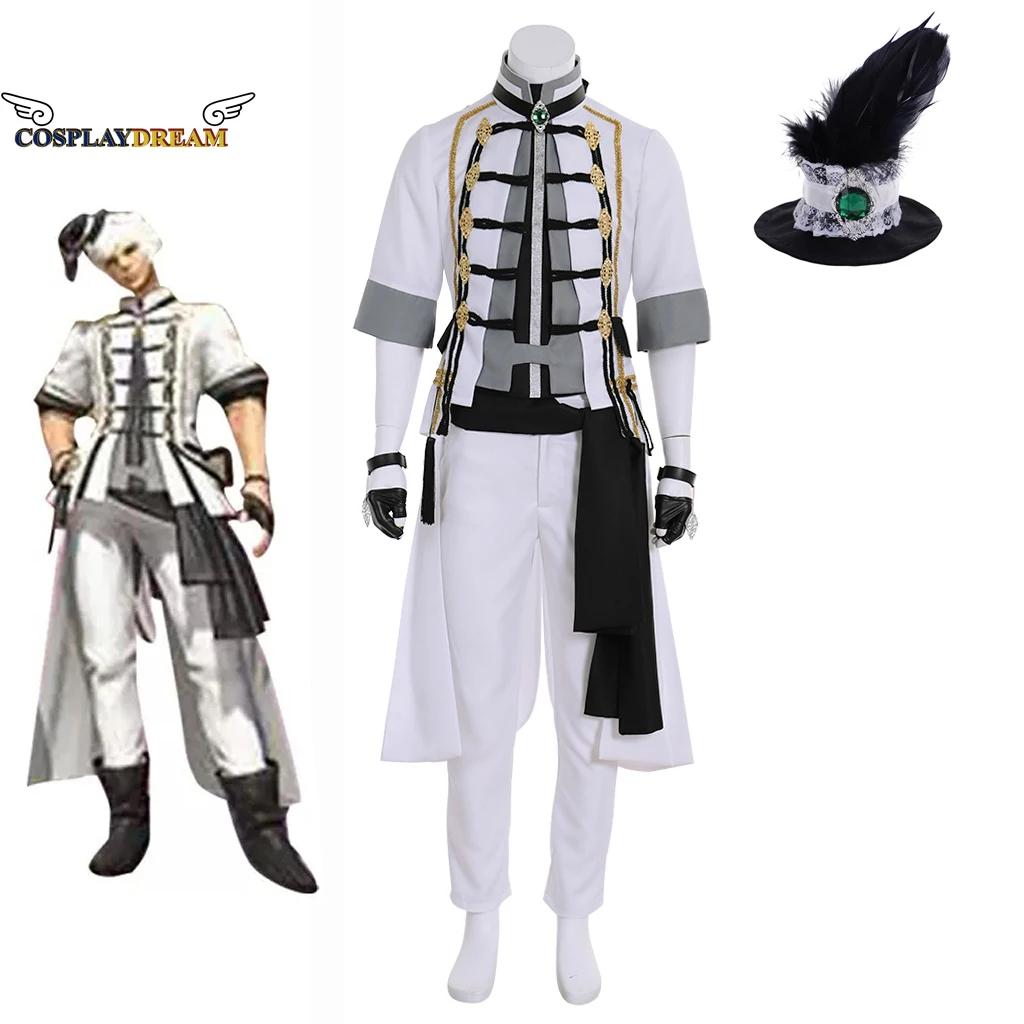 Game Final Fantasy XIV Hinamatsuri Idol Cosplay Costume FF14 Little Ladies' Day Cosplay Outfit Men's White Uniform for Halloween
Game Final Fantasy XIV Hinamatsuri Idol Cosplay Costume FF14 Little Ladies' Day Cosplay Outfit Men's White Uniform for Halloween
