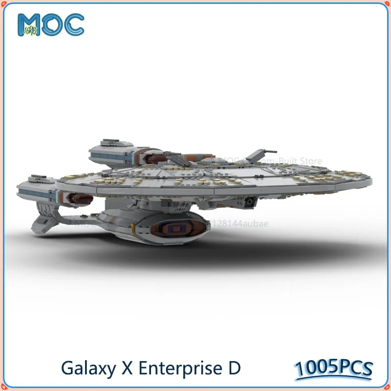 Galaxy X Enterprise D, Supplementary Package for 10356-1 U.S.S, MOC Building Blocks DIY Assemble Bricks Space Toys Gifts 1005PCS
Galaxy X Enterprise D, Supplementary Package for 10356-1 U.S.S, MOC Building Blocks DIY Assemble Bricks Space Toys Gifts 1005PCS