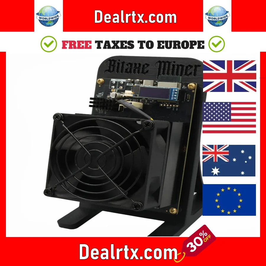 NEW 2025 Latest Bitaxe Supra Hex 702 4.2Th/s Bitcoin Miner Low power consumption silent home Miner
NEW 2025 Latest Bitaxe Supra Hex 702 4.2Th/s Bitcoin Miner Low power consumption silent home Miner