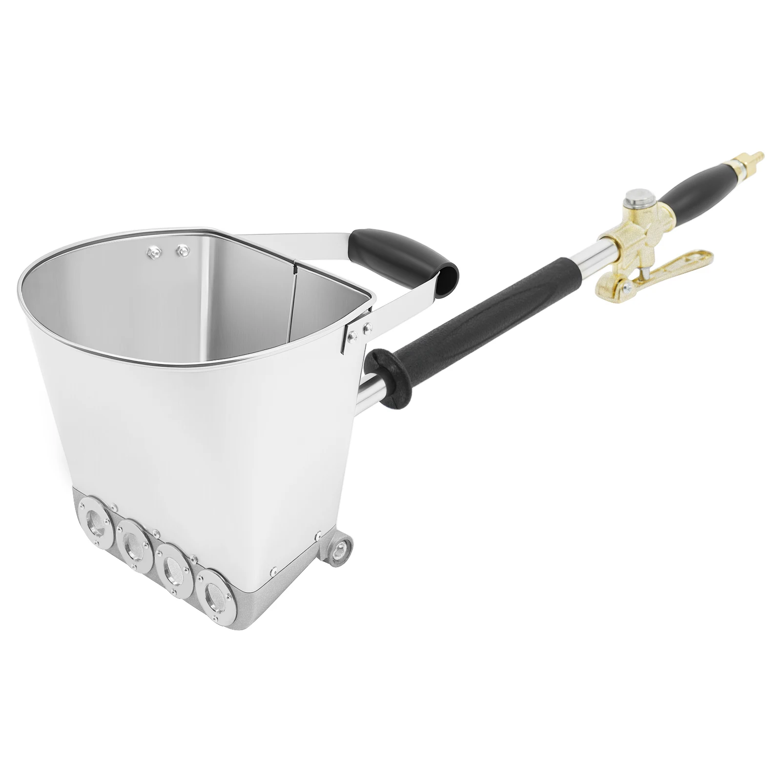 Пневматический распылитель для бетона, пистолет для нанесения строительных растворов с 4 отверстиями, для эффективной штукатурки стен, нанесения штукатурки и цементных растворов.
Пневматический распылитель для бетона, пистолет для нанесения строительных растворов с 4 отверстиями, для эффективной штукатурки стен, нанесения штукатурки и цементных растворов.